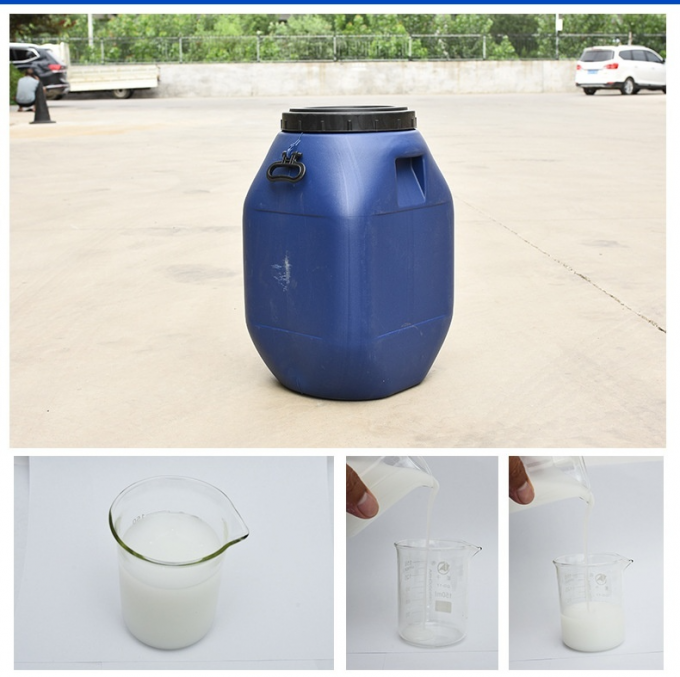 Anti-mousse de teinture industriel de silicone de suppression de mousse d'impression de tissus de traitement des eaux usées de catégorie 5