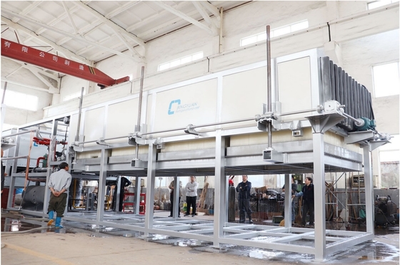 machine à glace du bloc 5T conduisant au type indutstrial de refroidissement direct de machine de bloc de glace de réfrigérateurs
