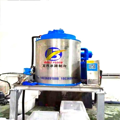 la machine 5tons à glace pour l'industrie de pêche pêchent le refroidissement et la conservation