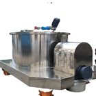 Séparateur industriel de centrifugeuse de bureau de grattoir plat pour le lavage de traitement de l'eau