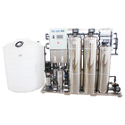 le système d'osmose d'inversion 2000L/Hr enlève le sel TDS de 98% pour l'approvisionnement potable