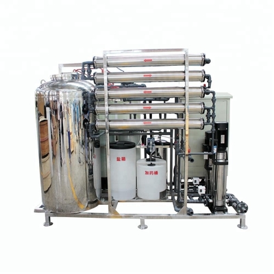 Système de traitement de l'eau automatique de RO d'opération simple 3000 l/h pour l'eau pure