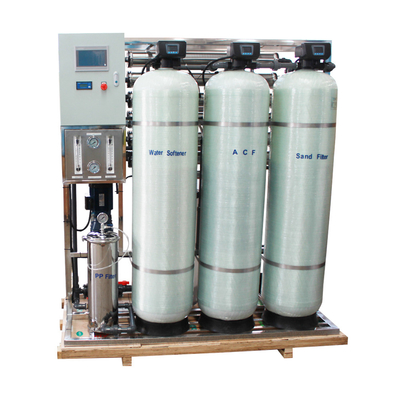 Circuit de refroidissement automatique de RO d'osmose d'inversion 1500L/H pour l'offre pure de l'eau