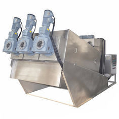 Équipement de asséchage d'eaux usées de boue automatique de machine de presse de boue