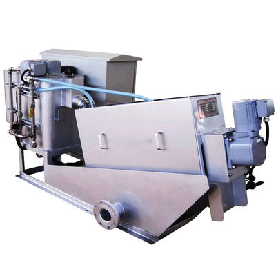 Opération facile de asséchage de machine de boue multi de traitement de l'eau d'industrie de boue