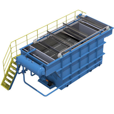 Système complètement automatique de DAF pour la filtration solides solubles de l'eau de traitement de l'eau matérielle