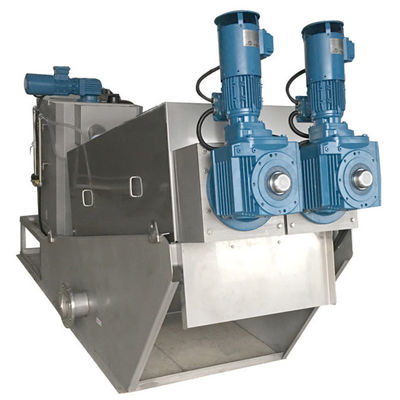 Presse à vis automatique de asséchage d'eaux usées de machine de boue de traitement des eaux usées