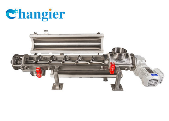 Conducteur de vis simple d'axe d'alimentateur à vis sans fin d'acier inoxydable