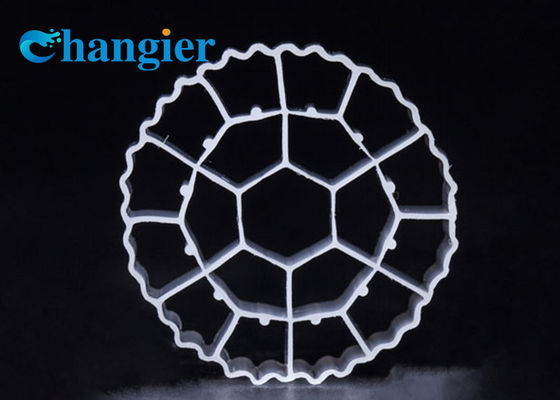 De PE06 Φ25*10 bio MBBR médias de filtrage d'eau en plastique du traitement des eaux usées