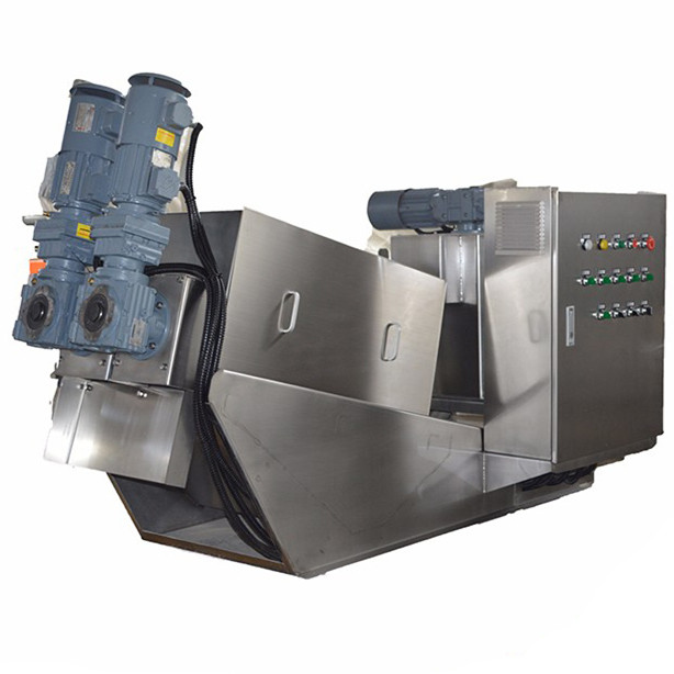 Filtre-presse d'unité de traitement des eaux usées SS304 pour l'unité de asséchage de boue