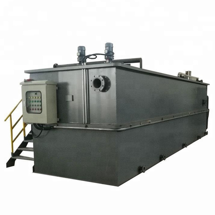Machine dissoute de DAF d'unités de flottation à air de traitement de l'eau d'industrie de retrait de solides solubles