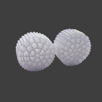 Médias de filtrage de Mbbr pour l'aquiculture : taille de 10*7mm, couleur blanche